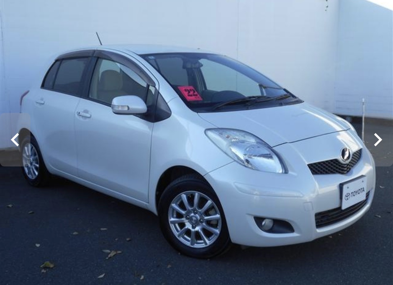 Screenshot Toyota New Vitz 2010 1300cc - Imagen 1