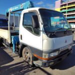 Mitsubishi Fuso Canter Camión Grúa 1998