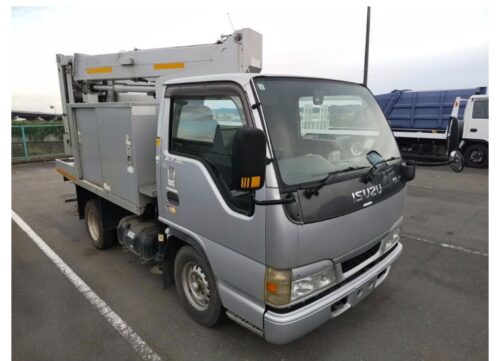 Isuzu Elf Camión Grúa Canasta Aérea 8m 2003