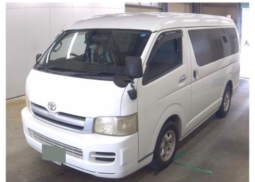 Toyota Hiace Wagon DX (10 Pasajeros) 2007 (Blanco) - Imagen 2